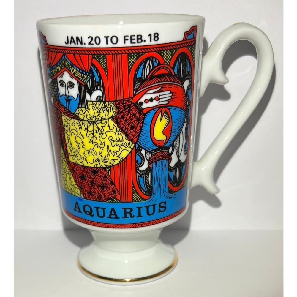 Royal crown vintage Aquarius mug by smug￼ mugs